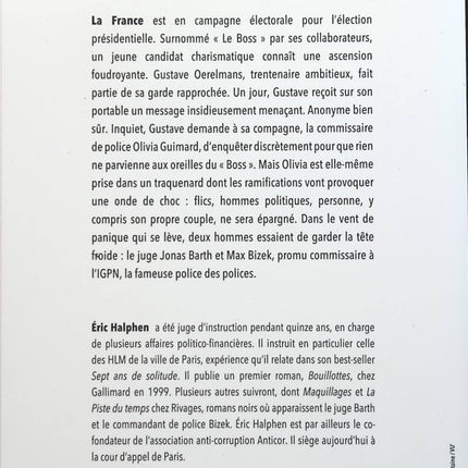 La faiblesse du maillon - Eric Halphen - livre