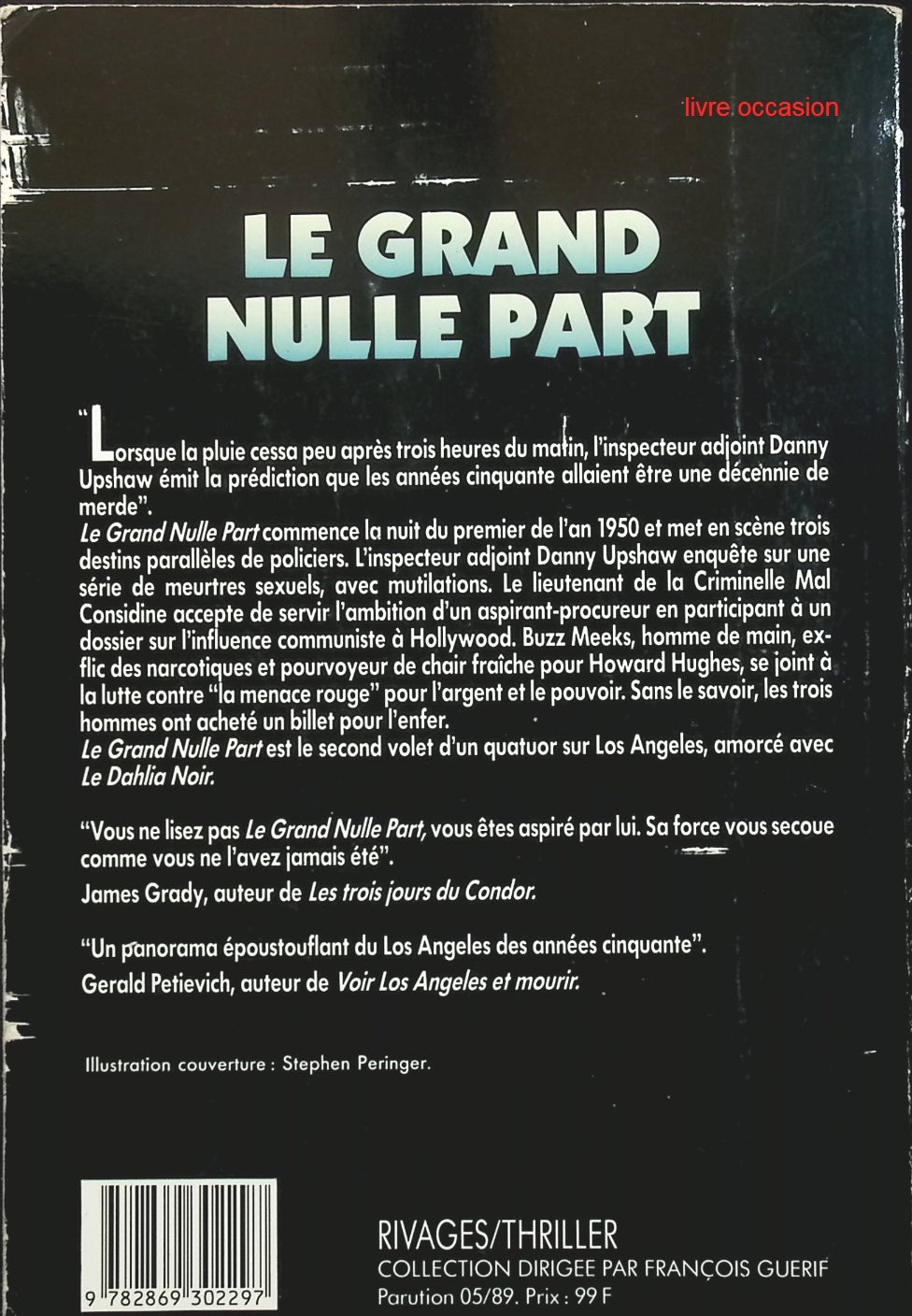 Le Grand Nulle Part - James Ellroy - livre