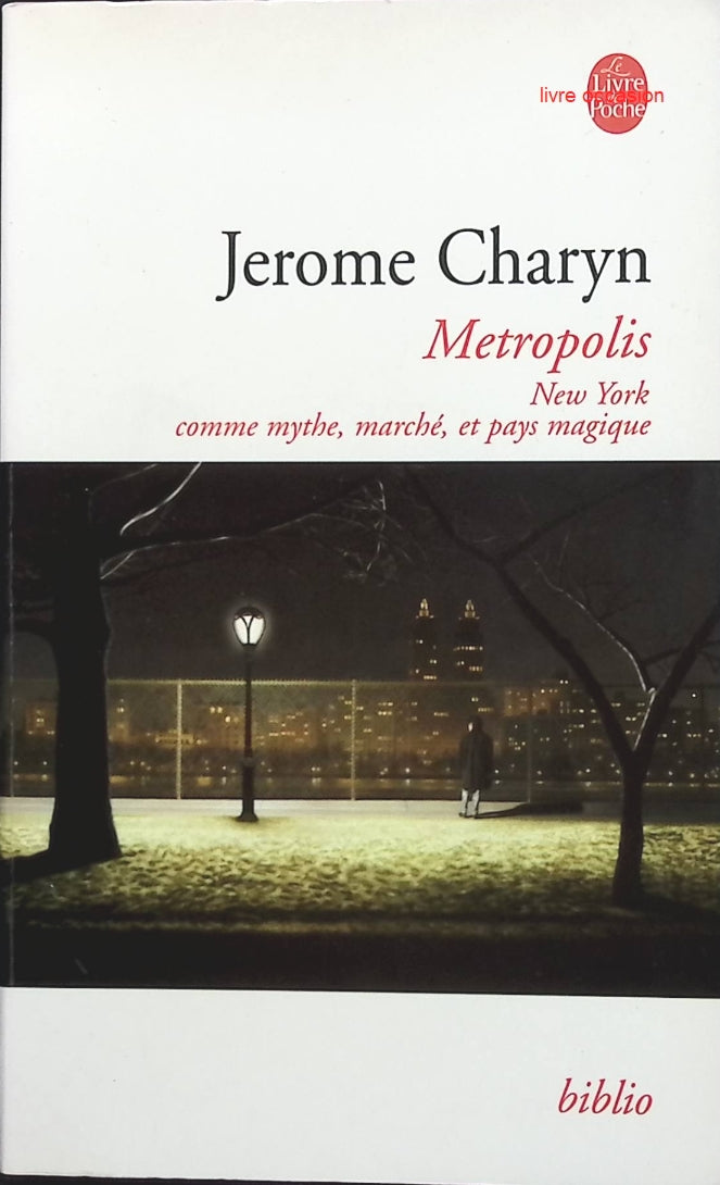 Metropolis - Jerome Charyn - Livre