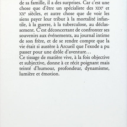 Jeanne et les siens - Michel Winock - Livre