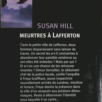 Meurtres à Lafferton - Susan Hill - Livre