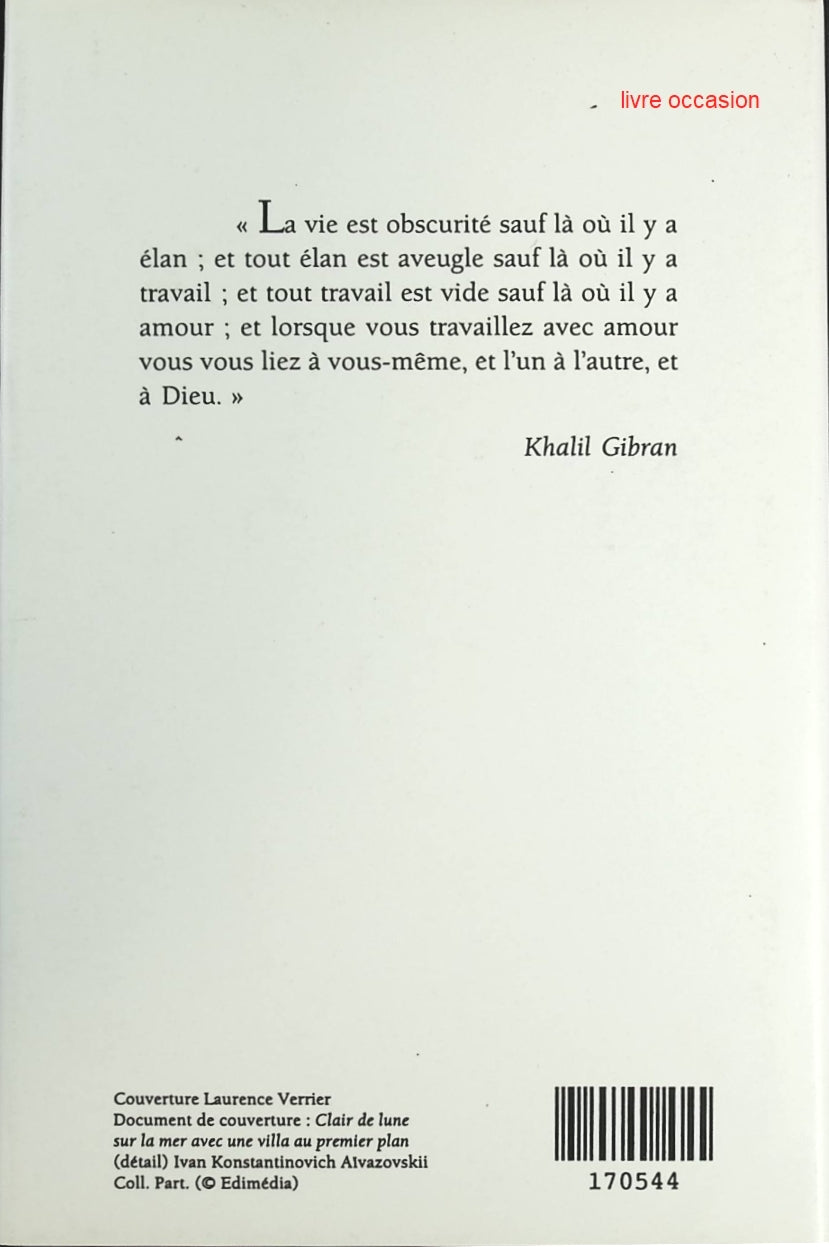 Le Prophète - Khalil Gibran - Livre