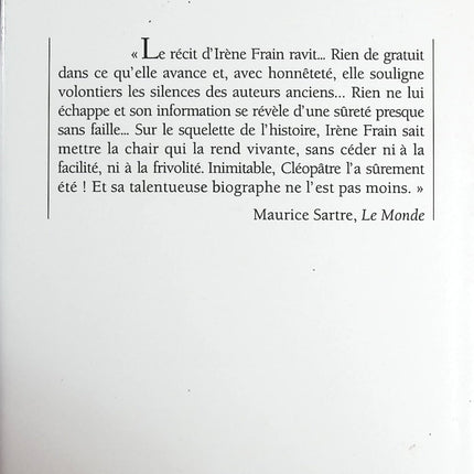L'inimitable - Irène Frain - Livre