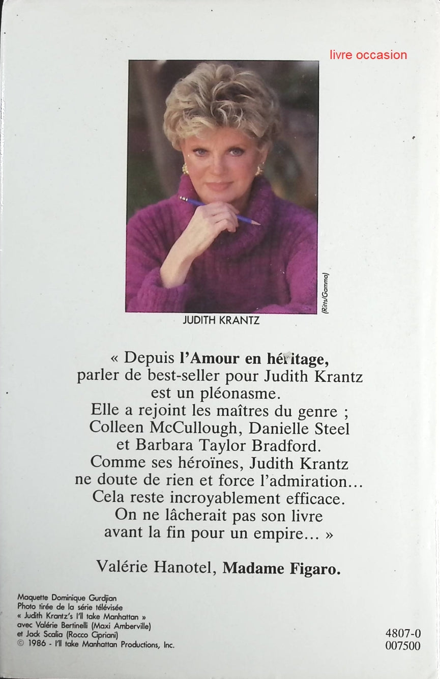 A nous deux, Manhattan - Judith Krantz - Livre