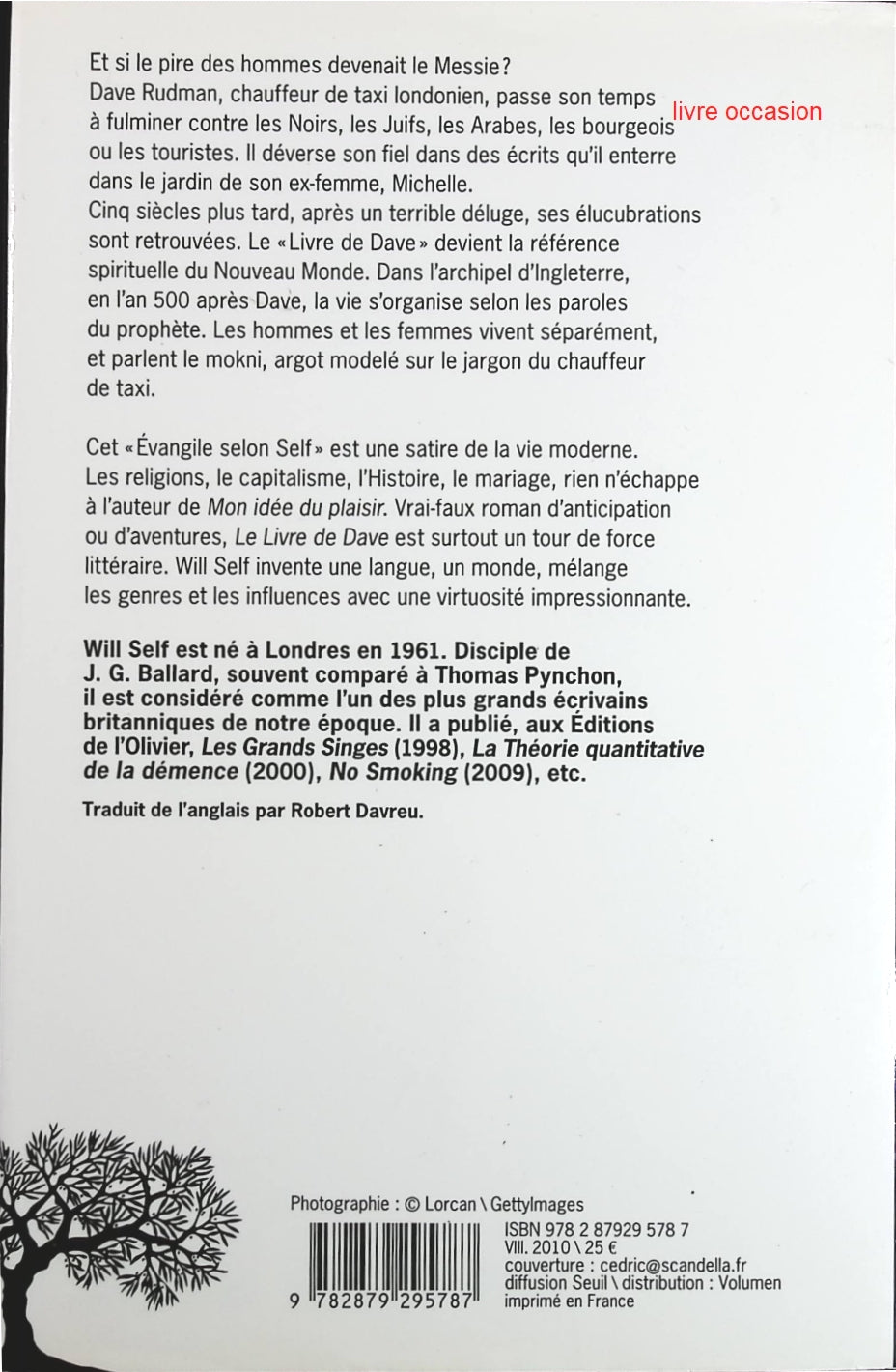 Le livre de Dave - Will Self - Livre