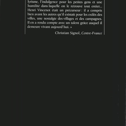 Récits des friches et des bois - Henri Vincenot - Livre