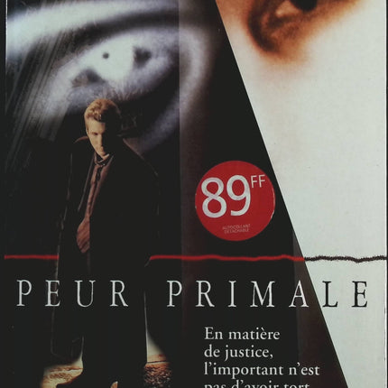 Peur primale - William Diehl - Livre
