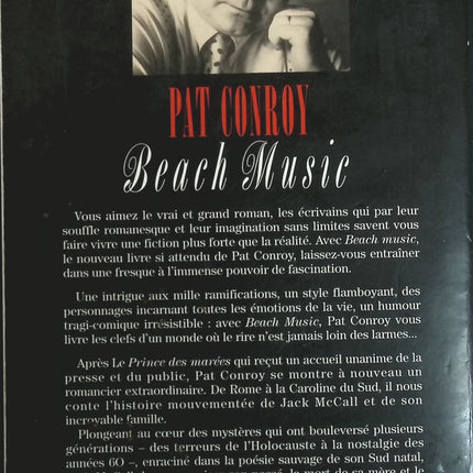 Beach Music - Pat Conroy - Livre