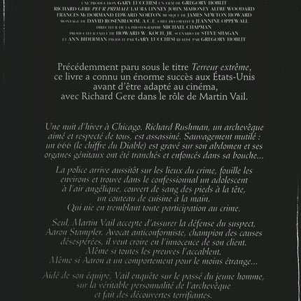 Peur primale - William Diehl - Livre