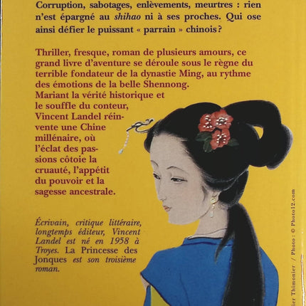 La princesse des jonques - Vincent Landel - Livre