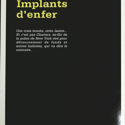 Implants d'enfer - Tony Kenrick - Livre