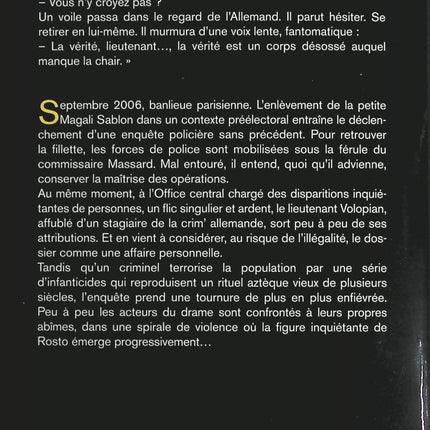 Ténèbres et sang - Rosto - Livre
