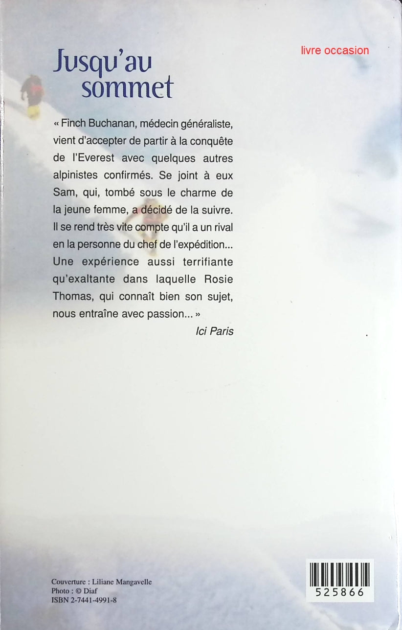 Jusqu'au Sommet - Rosie Thomas - Livre