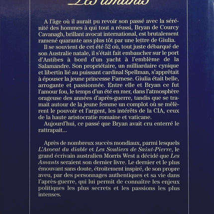 Les amants - Morris West - Livre