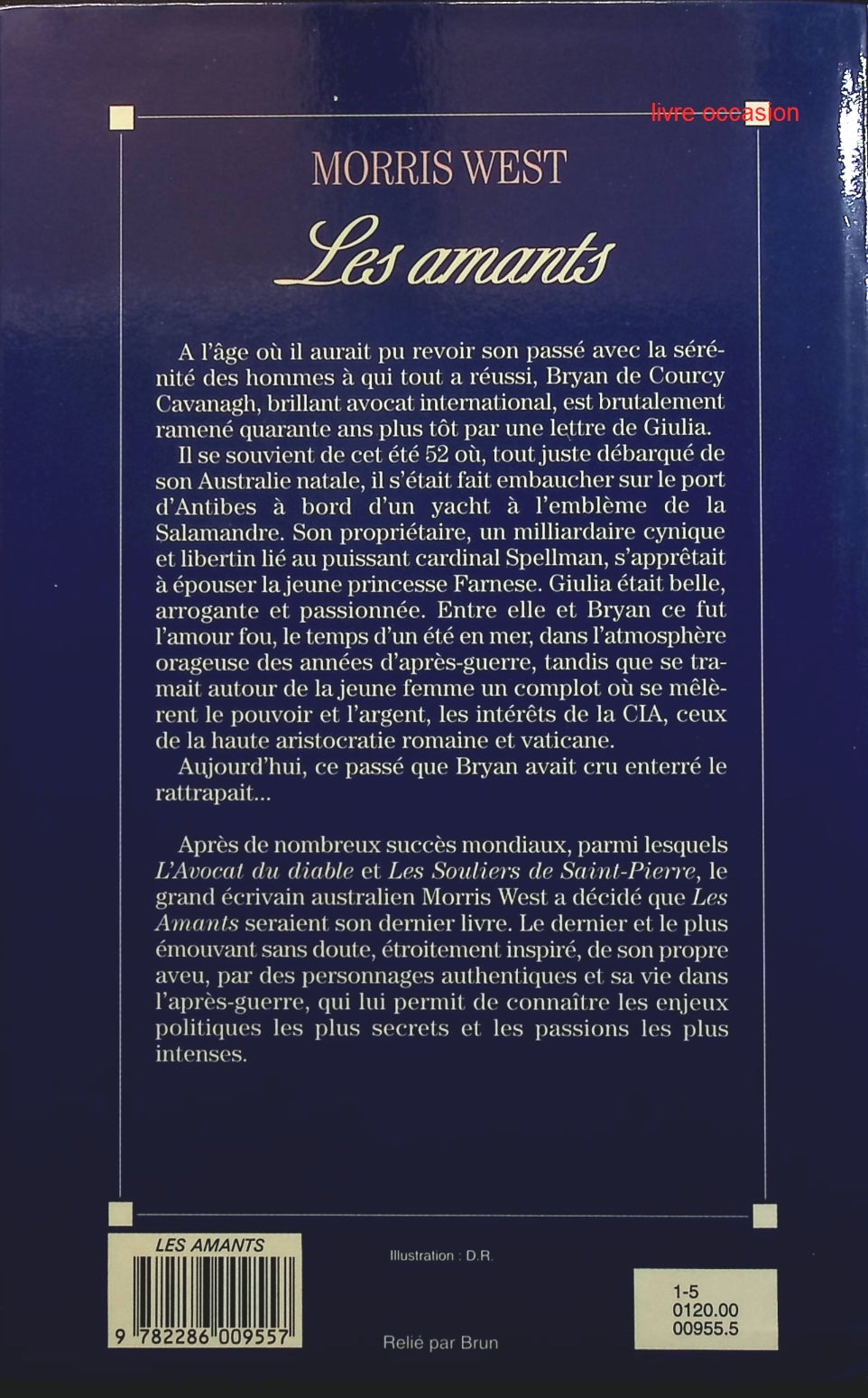 Les amants - Morris West - Livre