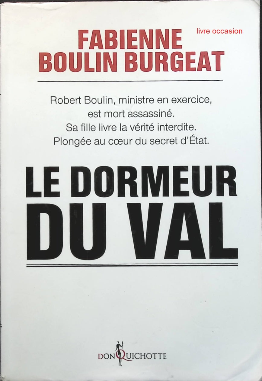 Le dormeur du Val - Fabienne Boulin-Burgeat - Livre