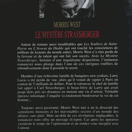 Le mystère Strassberger - Morris West - Livre