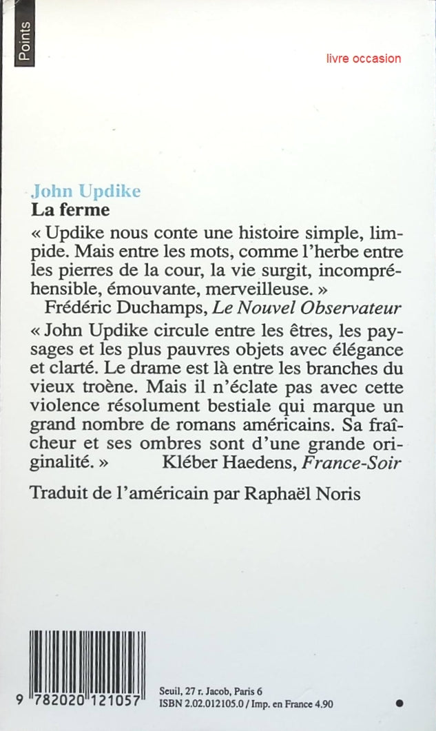 La Ferme - John Updike - Livre