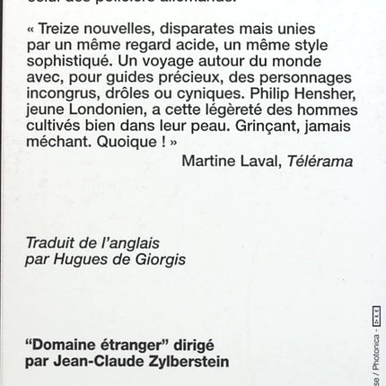 Le Nom sur la porte - Philip Hensher - Livre