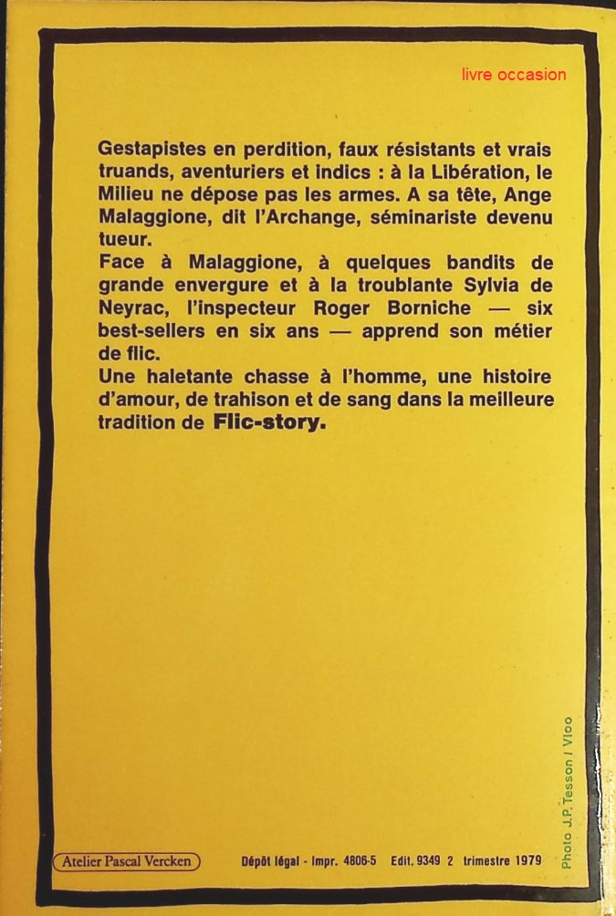 L'indic - Roger Borniche - Livre