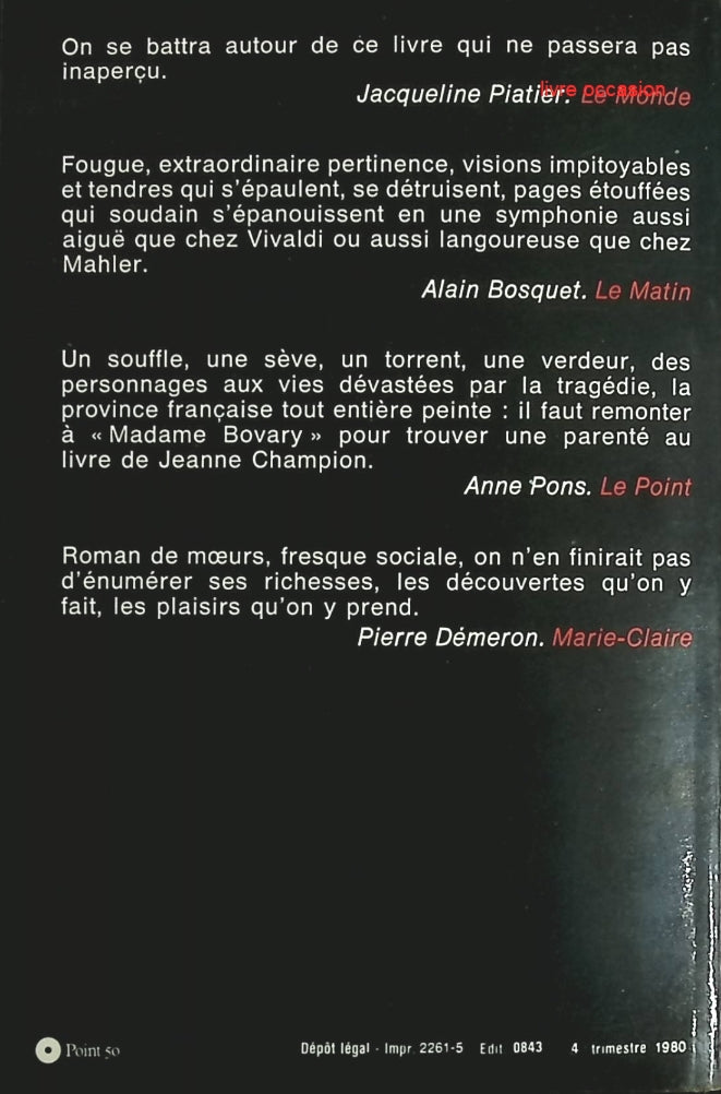 Les frères Montaurian - Jeanne Champion - Livre