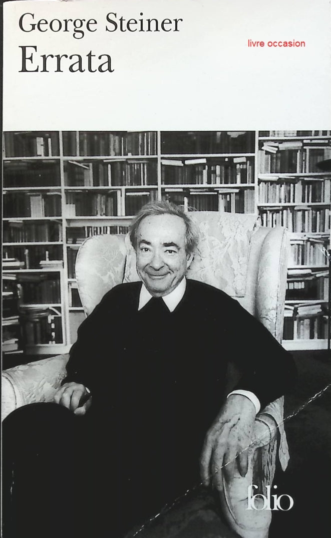 Errata - George Steiner - Livre