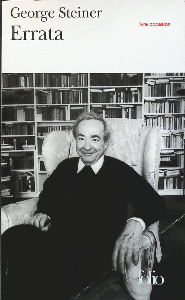Errata - George Steiner - Livre
