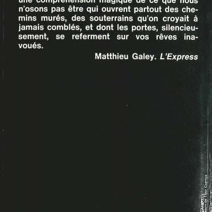 Passage de la main d'or - Michel Braudeau - Livre