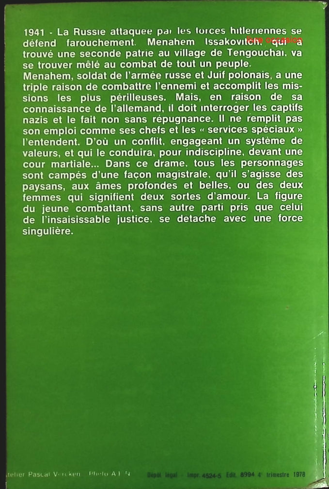 Aux portes de Moscou - Mendel Mann - Livre