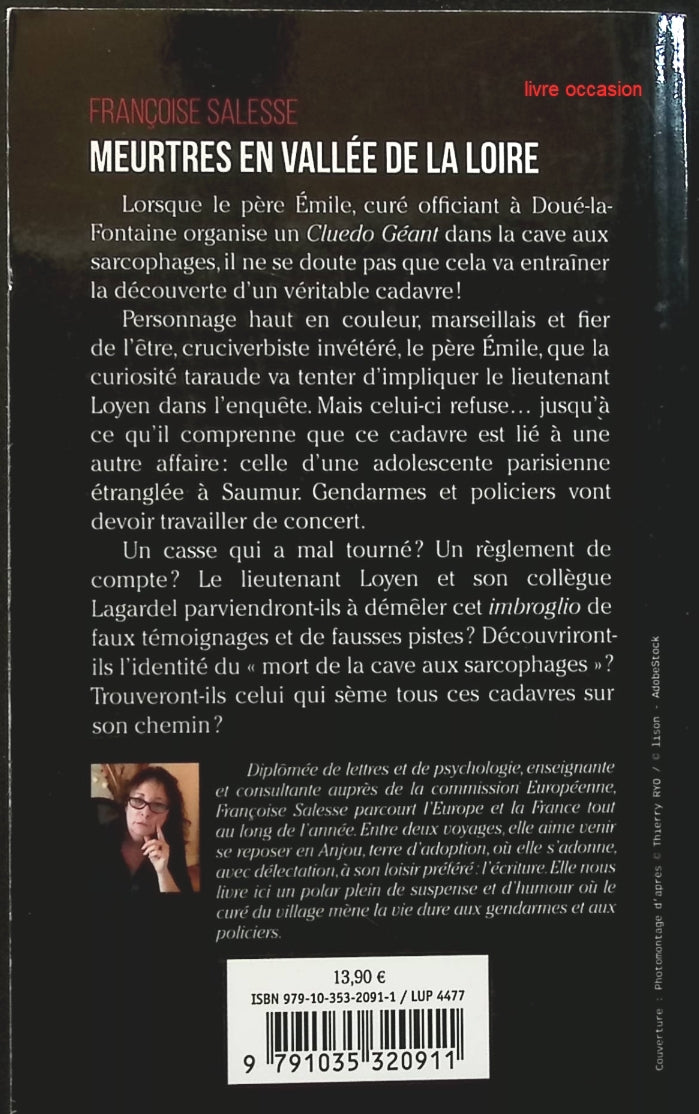 Meurtres en vallée de la Loire - Françoise Salesse - Livre