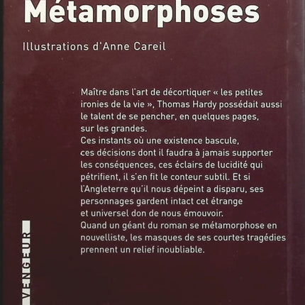 Métamorphoses - Thomas Hardy - Livre