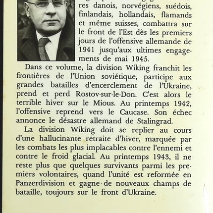 La division Wiking : Dans l'enfer blanc 1941-1943 - Jean Mabire - Livre