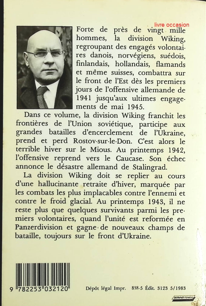 La division Wiking : Dans l'enfer blanc 1941-1943 - Jean Mabire - Livre