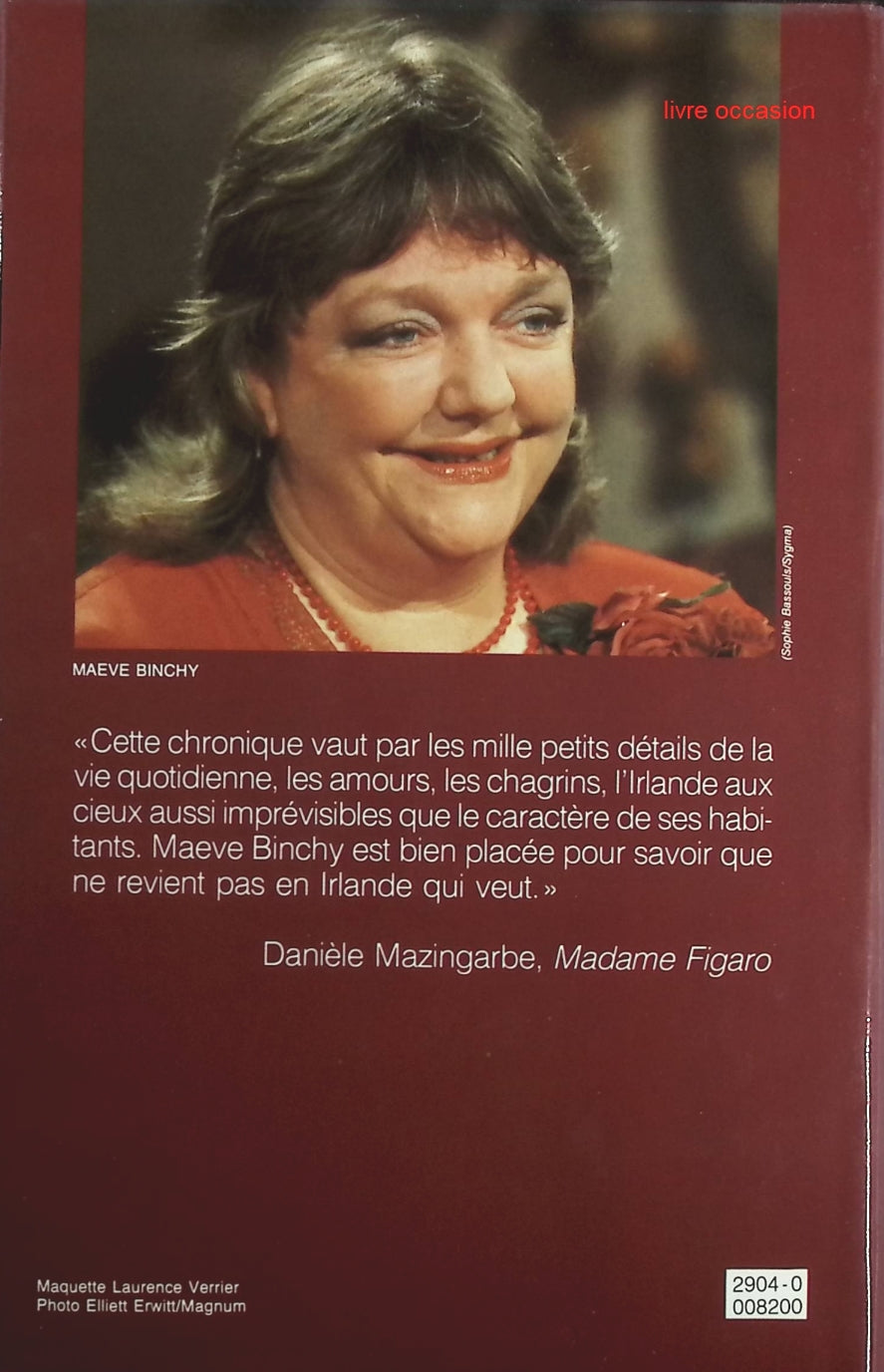 Retour en Irlande - Maeve Binchy - Livre