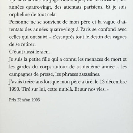 Mort d'un silence - Clémence Boulouque - Livre