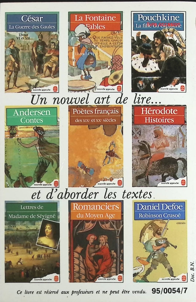 Nouvelle approche - dossier des professeurs 4 - Livre