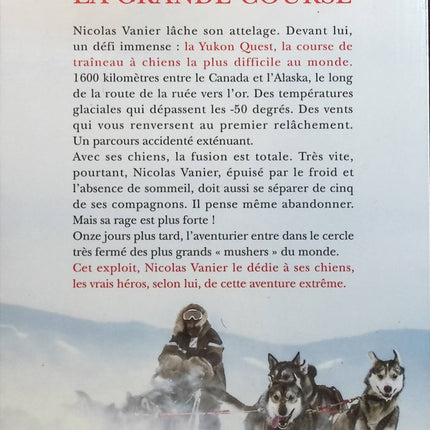 La Grande Course - Nicolas Vanier - Livre
