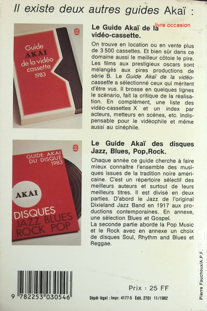 Guide Akaï du disque - Disques classiques - Livre
