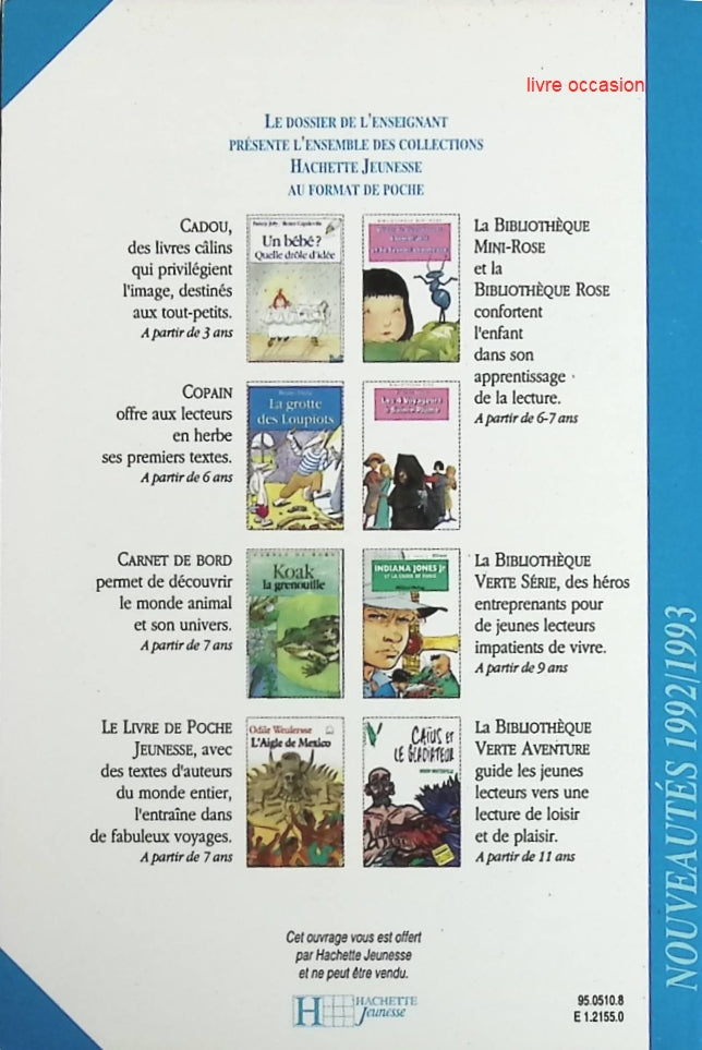 Dossier de l'enseignant - En avant la lecture - Livre