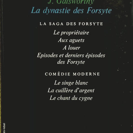 Le chant du cygne - John Galsworthy - Livre