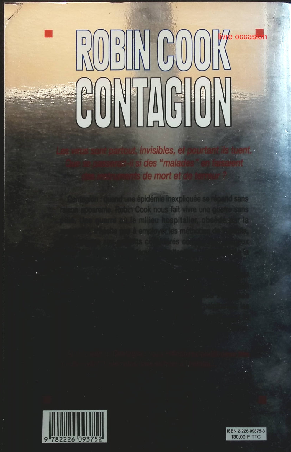 Contagion - Robin Cook - Livre