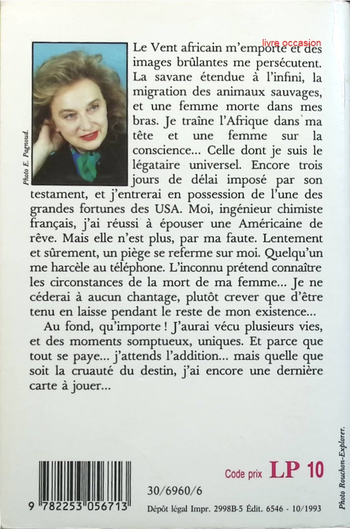 Vent africain - Christine Arnothy - Livre