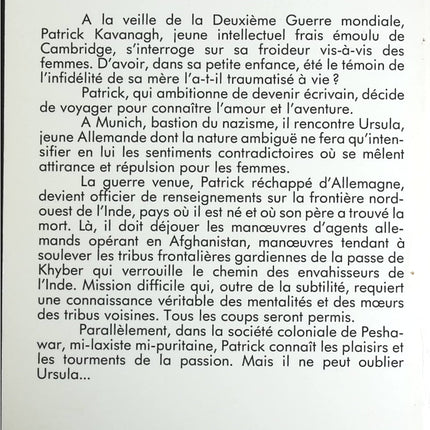Frontières - Bernard Ledwidge - Livre