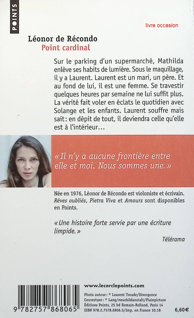 Point Cardinal - Léonor de Recondo - Livre