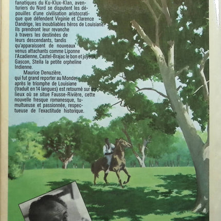 Louisiane, tome 2 : Fausse-Rivière - Maurice Denuzière - Livre