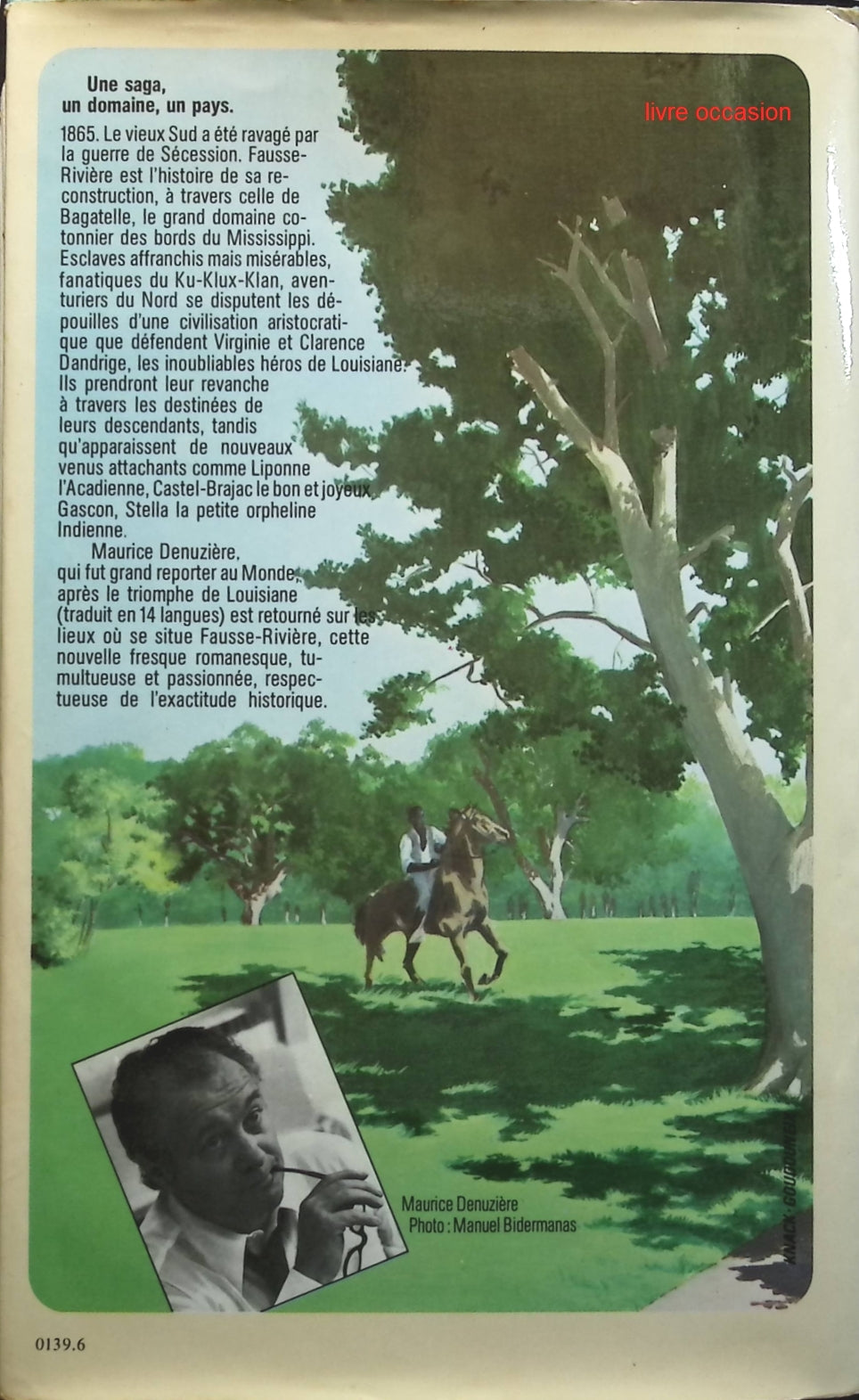 Louisiane, tome 2 : Fausse-Rivière - Maurice Denuzière - Livre