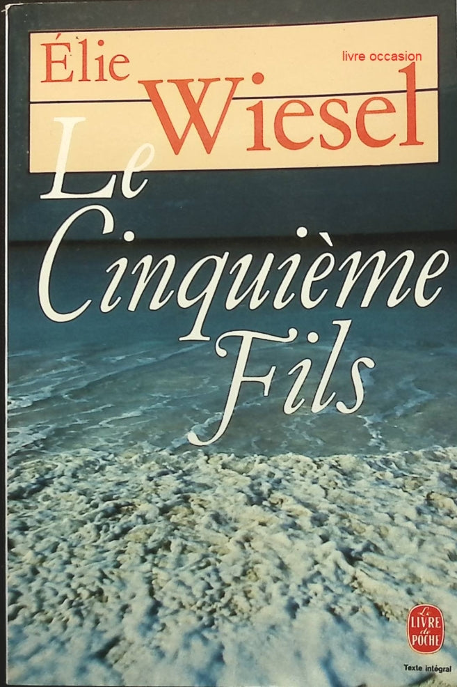 Le cinquième fils - Elie Wiesel - Livre
