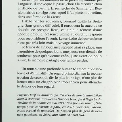 Laisse les hommes pleurer - Eugène Durif - Livre