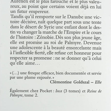 Reine De Palmyre Tome 1 - La Danse Des Dieux - Antoine B Daniel - Livre