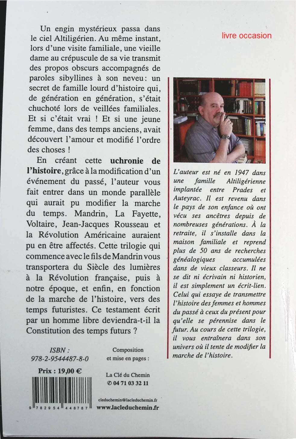 Le fils - Tome 1 Le testament de Mandrin - Pierre Benoist - Livre